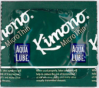 Kimono Microthin w/ Aqua Lube 3PK - Image 2