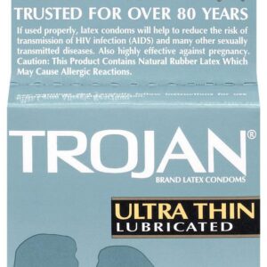 Trojan Ultra Thin Lube 3PK
