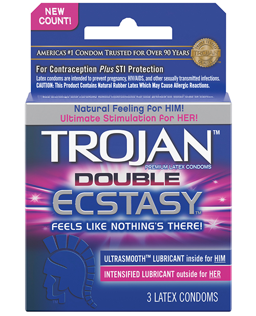 Trojan Double Ecstasy 3PK - Image 2