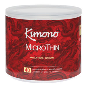Kimono Microthin Ultra Thin 40 CT Fishbowl